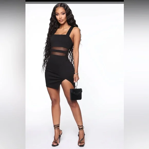 Women's Fashion Nova Let's Mingle Bodycon Dress NWT - Picture 2 of 3